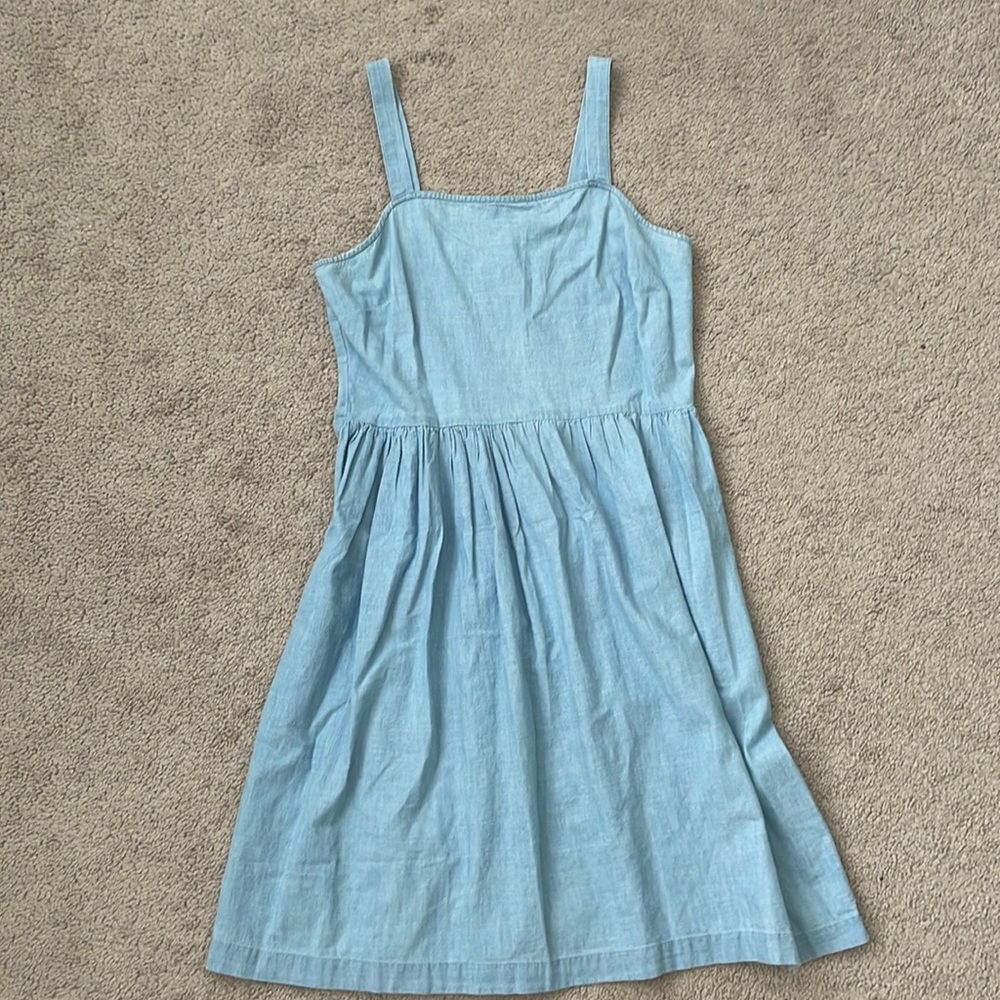 J. Crew Chambray Denim Dress